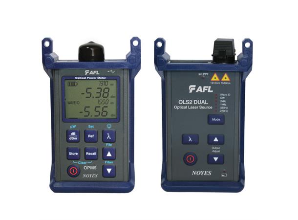 AFL Fiber Optic Loss Test Kit SM Singelmod 1550/1310 